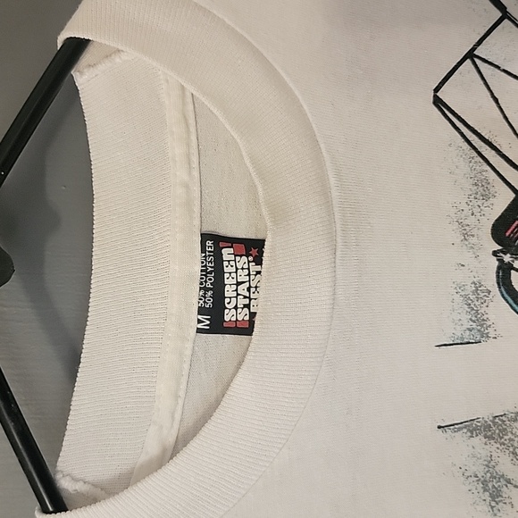 1990s Vintage Med 30th Winston Drag Racing Single Stitch T-Shirt by Top Eliminat - Picture 4 of 7